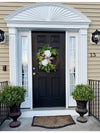 White Hydrangea Wreath for Year Round Decor