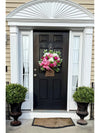 Pink Peony and Hydrangea Hanging Basket for Spring