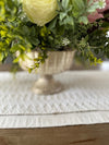 Elegant Peony Centerpiece with Garden Roses, Floral Arrangement