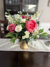 Beautiful Peony and Hydrangea Floral Arrangement