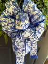 Chinoiserie Custom Wreath Bow *Bow Only