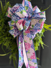 Large Hydrangea Bow for Wreath