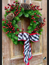 Winter Evergreen Wreath