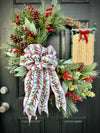 Traditional Winter Wreath w Sled