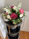 Beautiful Peony and Hydrangea Floral Arrangement