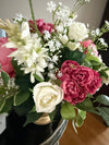 Beautiful Peony and Hydrangea Floral Arrangement